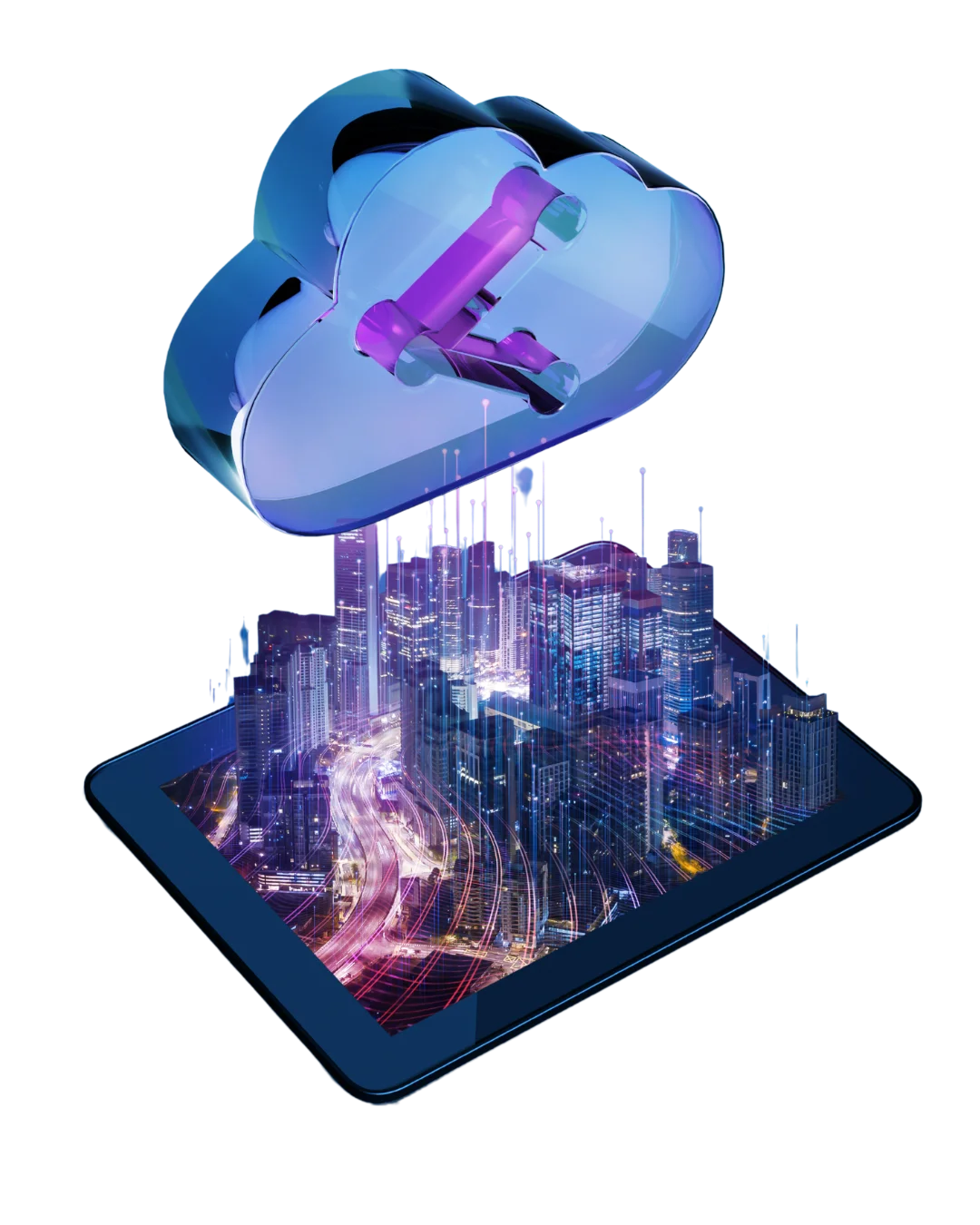 Secure Collaboration Hub Visual